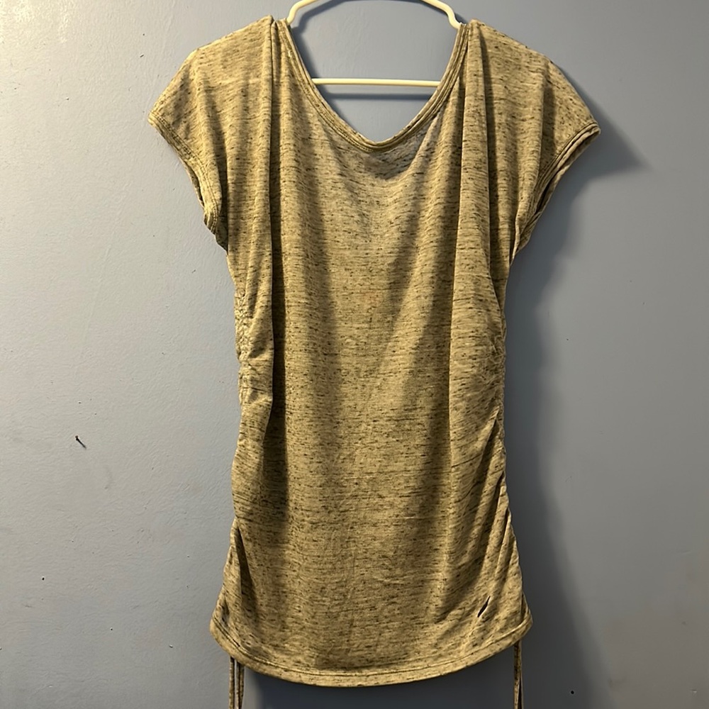 Skechers Medium lightweight grey cinched side sports wear top